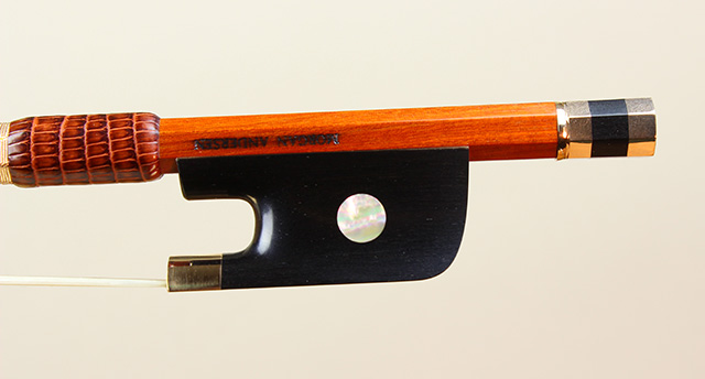 Gold Violin Bow 2013 - frog