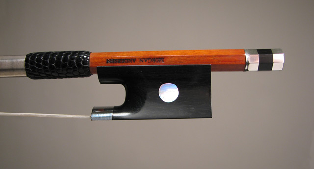 Silver Violin Bow - frog