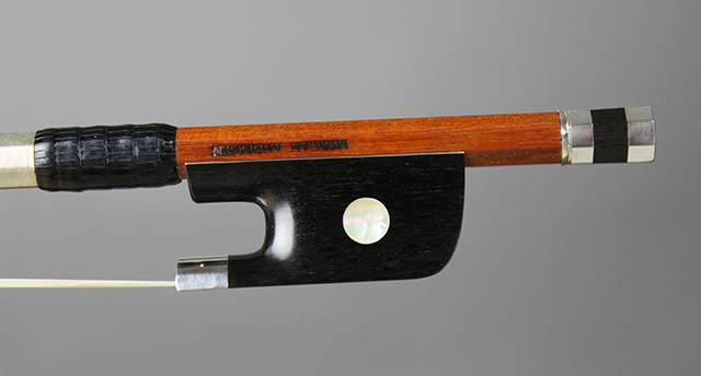 Silver Violin Bow 2013 - frog